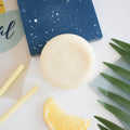 Lemon Solid Conditioner Bar — Natural Vegan Hair Conditioner, Plastic-Free, Handmade in Devon