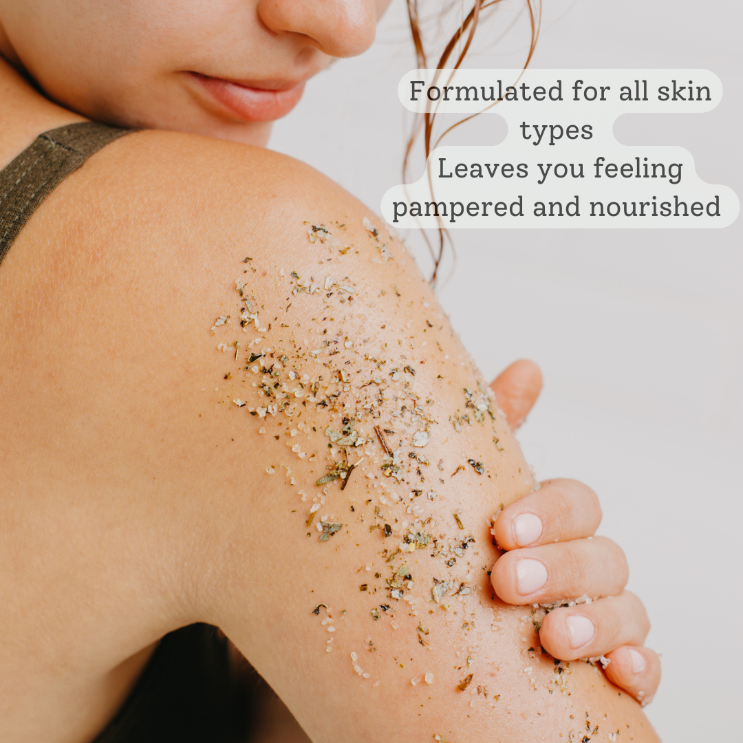 Rose Sugar Scrub | Natural Exfoliating Body Scrub for Smooth, Glowing Skin | Vegan, Plastic-Free Skincare | 3 Size Options