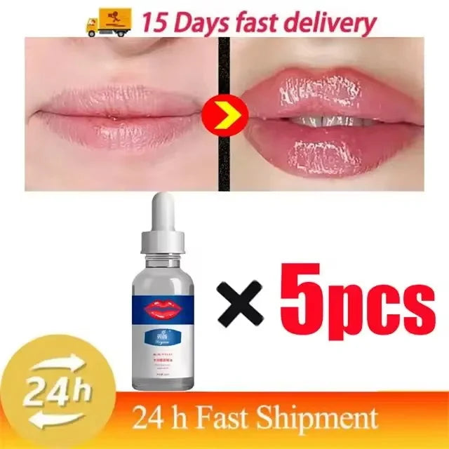 Lip Plumper Serum — Natural Plumping, Moisturising & Fine Line Reduction (Non-Sticky Gloss)
