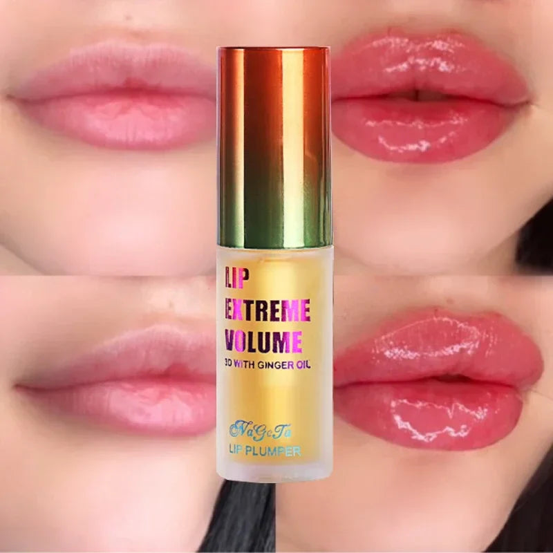 Volumising Lip Oil Serum — Instant Plumping, Fine Line Repair & Long-Lasting Hydration