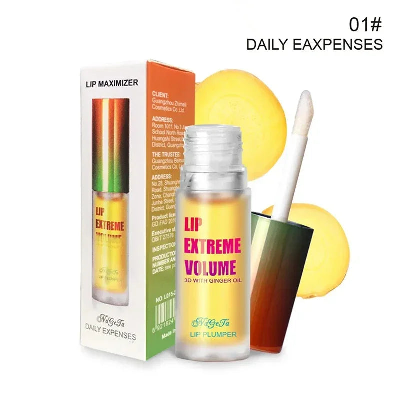 Volumising Lip Oil Serum — Instant Plumping, Fine Line Repair & Long-Lasting Hydration