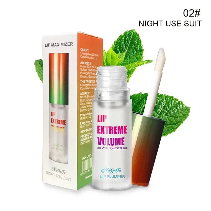Volumising Lip Oil Serum — Instant Plumping, Fine Line Repair & Long-Lasting Hydration