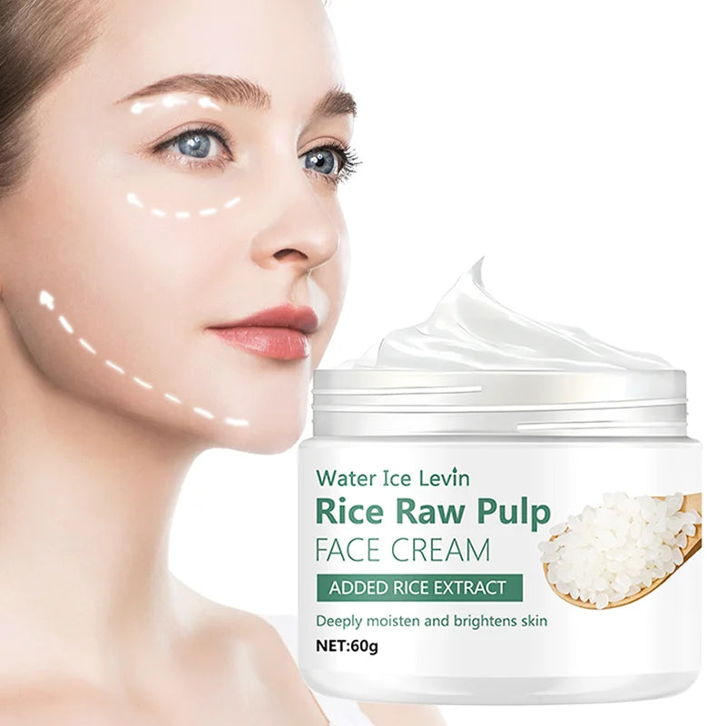 Rice Pulp Cream Hydrating Moisturizer for Anti Aging
