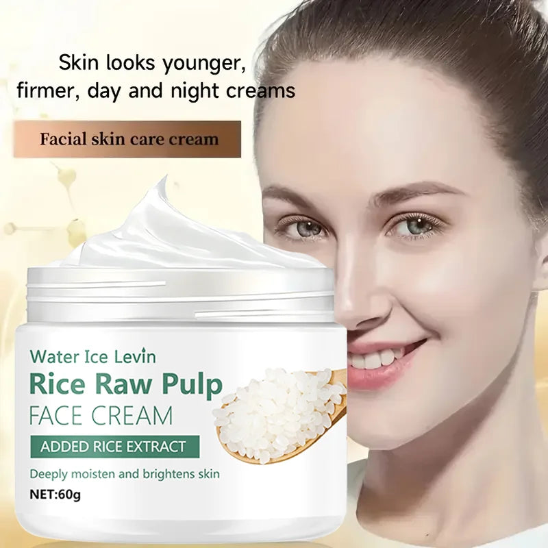 Rice Pulp Cream Hydrating Moisturizer for Anti Aging