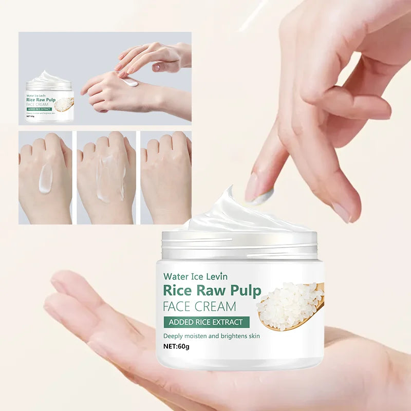 Rice Pulp Cream Hydrating Moisturizer for Anti Aging