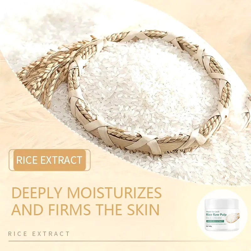 Rice Pulp Cream Hydrating Moisturizer for Anti Aging