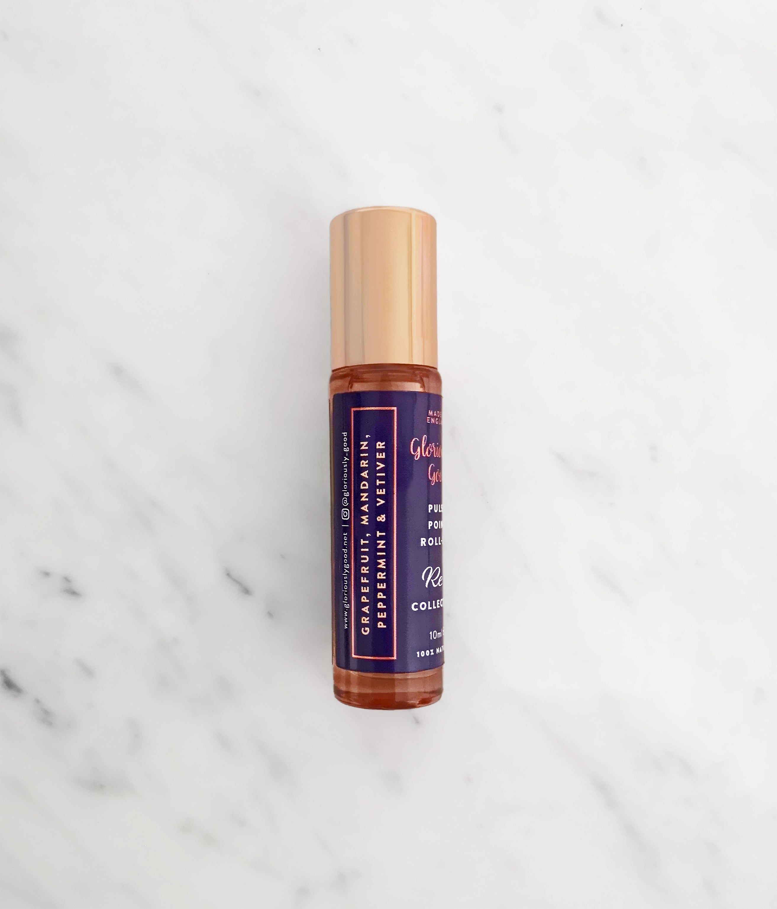 Grapefruit, Mandarin, Peppermint & Vetiver Pulse Point Roll-on Oil