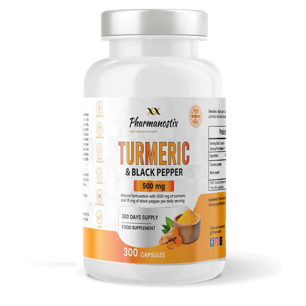 Turmeric with Black Pepper Extract Capsules