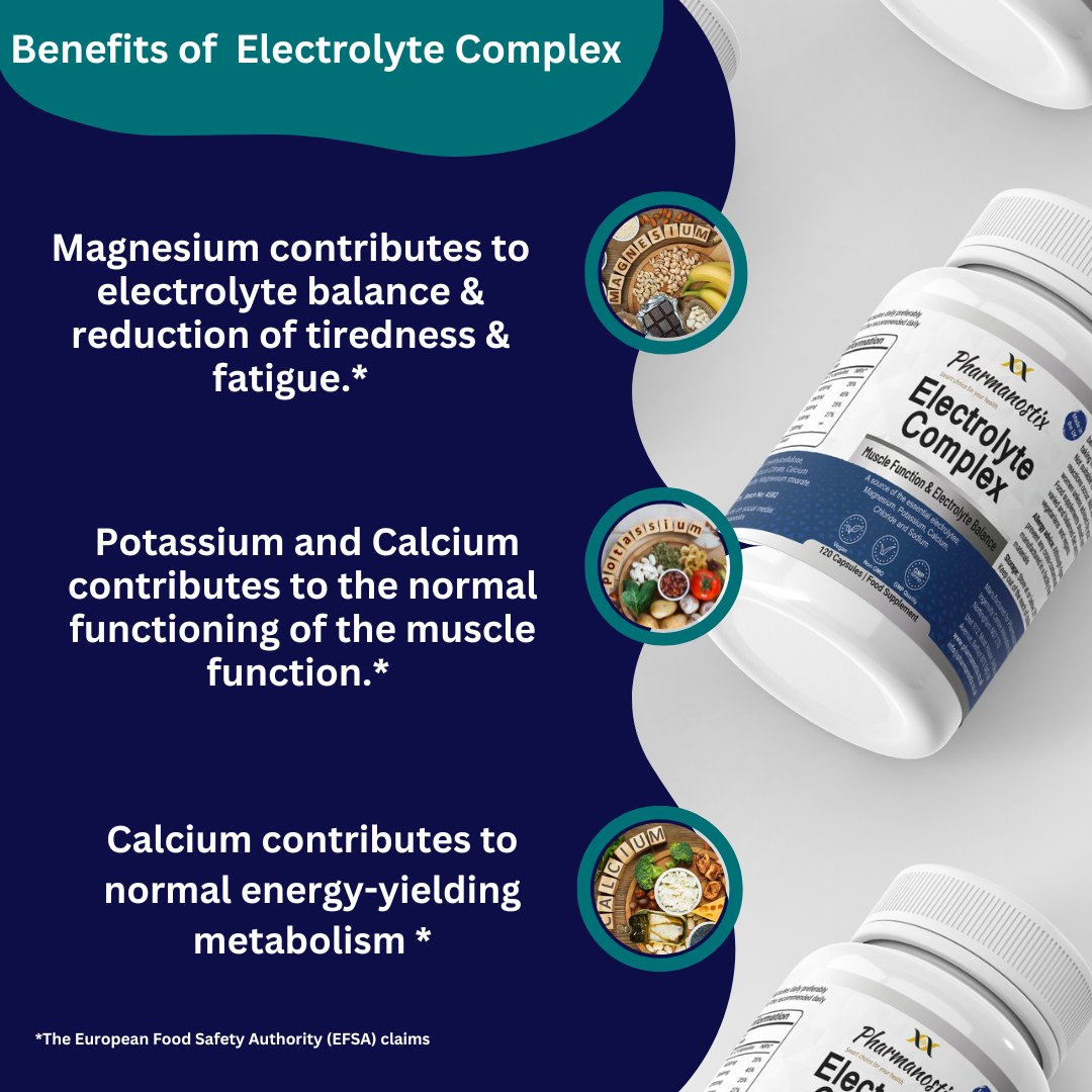 Electrolytes Complex – 120 Vegan Capsules