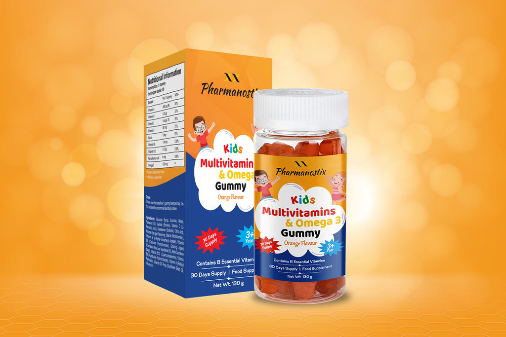 Kids Multivitamin & Omega3 Bear Gummies