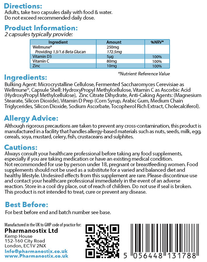 Beta Glucans Immune Support