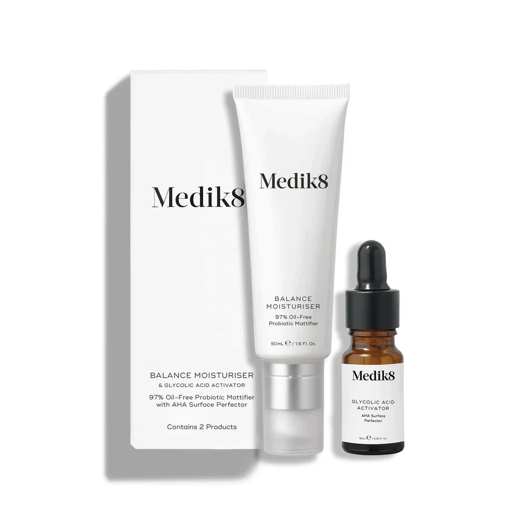 Medik8 Balance Moisturiser™ & Glycolic Acid Activator™