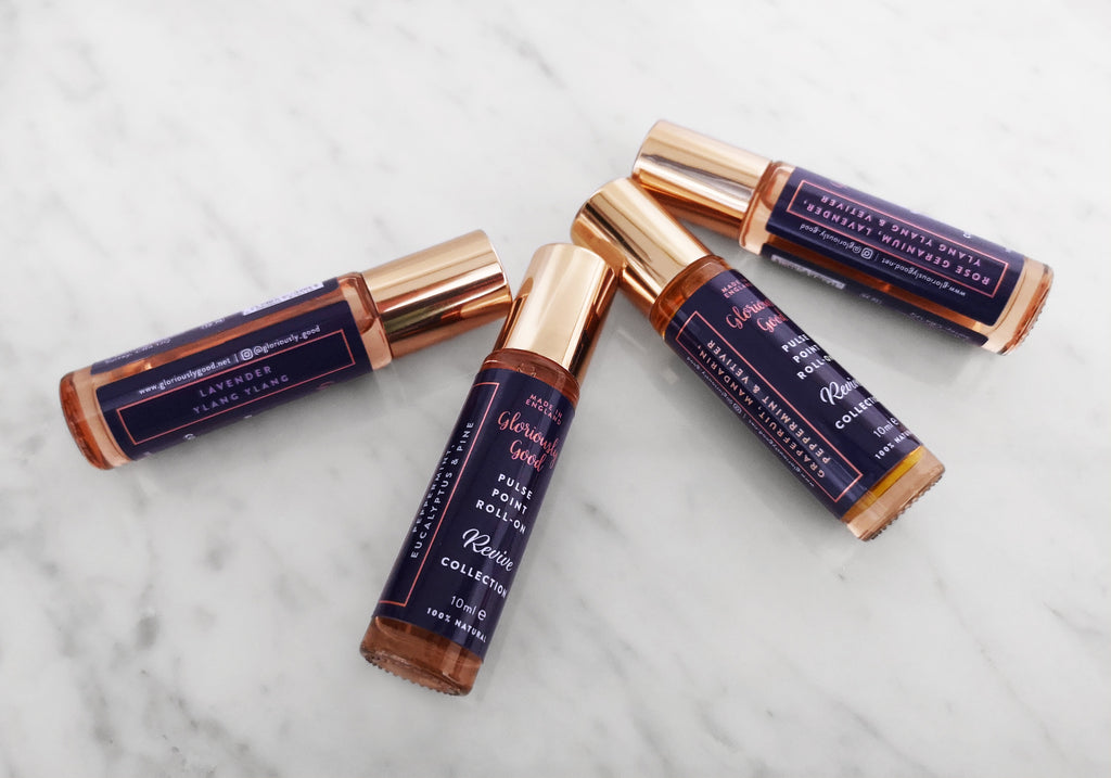 Grapefruit, Mandarin, Peppermint & Vetiver Pulse Point Roll-on Oil